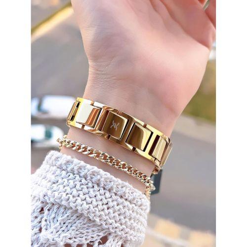 Daniel Klein Zincirli Kordon 3 Atm Suya Dayanıklı 2 Yıl Garantili Kadın Kol Saati+Bileklik S10052.3