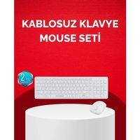 Tam Boy Kablosuz Klavye Mouse Seti - Gelişmiş Bağlantı Ve Sessiz Performans
