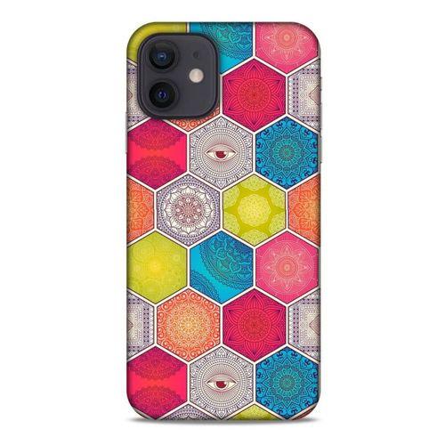Ethnic Culture (39) Apple iPhone 12 Kılıf Silikon Kapak Desenli