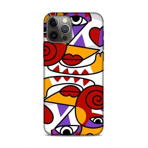 Apple iPhone 12 Pro Uyumlu Kılıf Face'X 46 Core Armor Kılıf Illustration