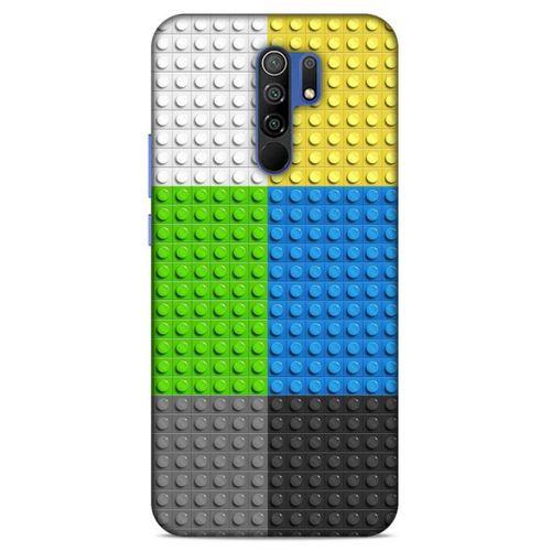 Lopard Xiaomi Redmi 9 Uyumlu Kılıf BloX (10) Full Koruma Kılıfı Karışık Çok Renkli