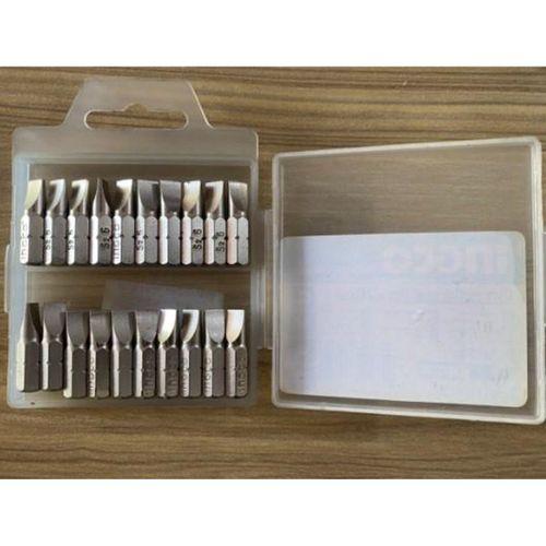 Ingco ING-SDB11SL413 Endüstriyel 20li Kısa Düz Tonavida Ucu Seti