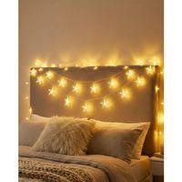 Dekoratif Yıldız Led Aydınlatma 5 Metre Sabit Işık İç Mekan Kullanım