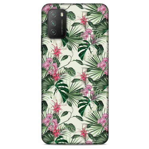 Lopard Xiaomi Poco M3 Uyumlu Kılıf Botanix (37) Silicone Cover
