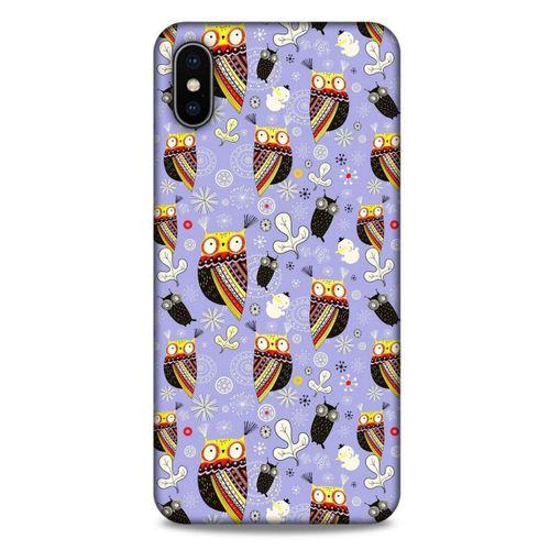 Baykuşlar (13) Desenli Silikon Kapak Telefon Kabı Apple iPhone XS Max Kılıf