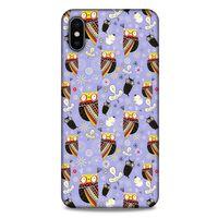 Baykuşlar (13) Desenli Silikon Kapak Telefon Kabı Apple iPhone XS Max Kılıf