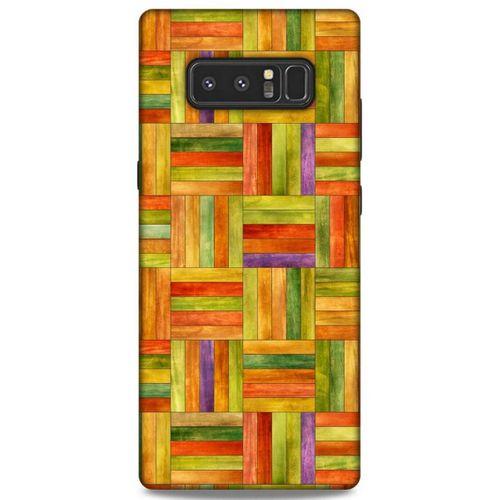 Lopard Samsung Galaxy Note 8 Uyumlu Kılıf Wood'X (50) Shockproof Kılıf Desenli