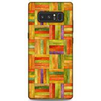 Lopard Samsung Galaxy Note 8 Uyumlu Kılıf Wood'X (50) Shockproof Kılıf Desenli