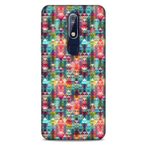 Geometrix 48 Nokia 7.1 Kılıf Silikon Kapak