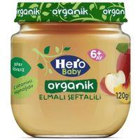 Hero Baby Hero Baby Organik Elma Şeftali Püresi Kavanoz Mama 120 Gr