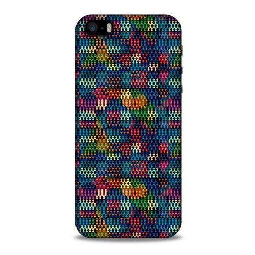 Geometrix 07 Apple iPhone SE Kılıf Silikon Kapak