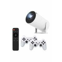 Projeksiyon Cihazı Video Oyun Konsolu 8 Gb Hafıza Lcd Ekran Kumandalı