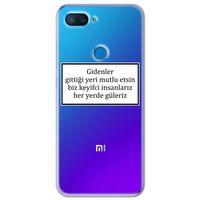 Xiaomi Mi 8 Lite Kılıf HD Yazı Baskılı Silikon Arka Kapak - Yazı 4