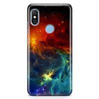 Xiaomi Redmi Note 6 Pro Kılıf Uzayda Girdabı Arka Kapak Koruma Desenli Full Koruyucu