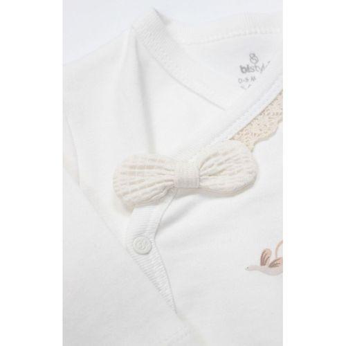 Bistyle 5li Hastane Çıkışı Love You Smile 12115 Ekru