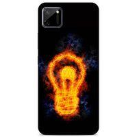 Lopard Oppo Realme C11 Uyumlu Kılıf FireX (39) Liquid Crystal Kılıf Ampul