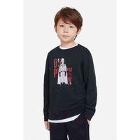 Anime One Punch Man Baskılı Unisex Çocuk Siyah Sweatshirt