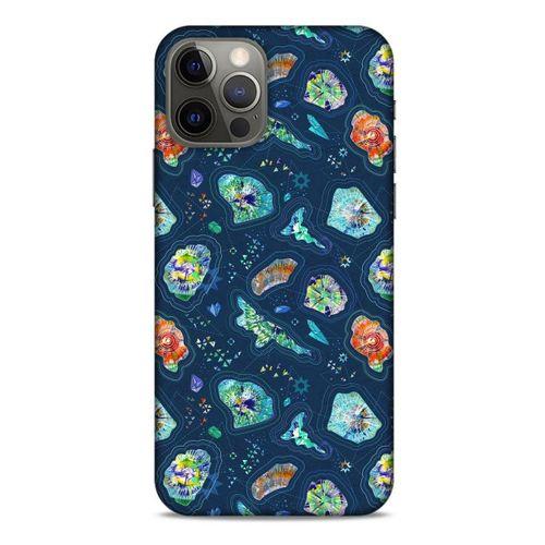 Apple iPhone 12 Pro Kılıf Baskılı Özel Seri Taşlı (45) Liquid Air Kılıf