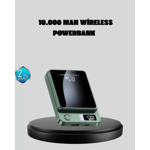 Magsafe Powerbank 22.5w Hızlı Şarjlı Ve Kompakt Kablosuz Şarj Cihazı