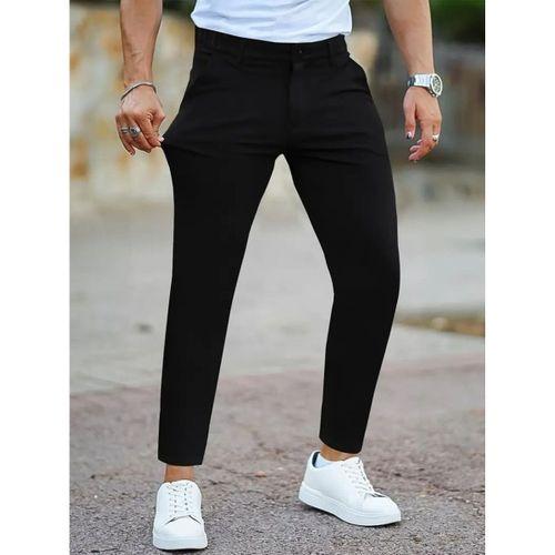 Erkek Cepli Slimfit Atlas Pantolon