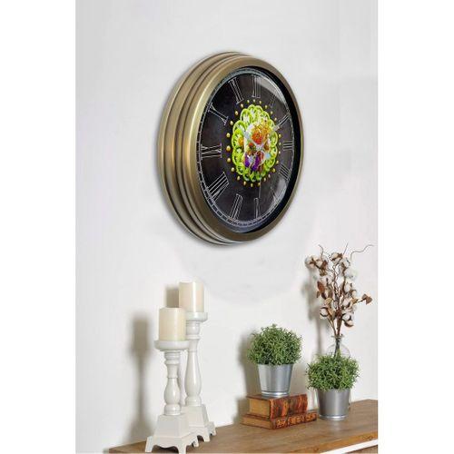 40 Cm Eskitme Metal Mutfak Duvar Saati