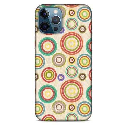Apple iPhone 12 Pro Max Kılıf Pastel Renkler (41) Tank Kılıf Bej Yeşil
