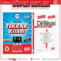 Nego Yayınları TYT Eşit Ağırlık Başarı Tekrar Kitabı ve AKM Dil Bilgisi Soru Bankası Seti 2 Kitap
