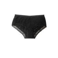 Şahinler Kadın İçin Dantel Kenarlı Siyah Renk Bikini Külot Kod B722