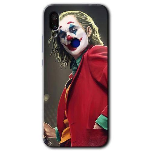 Redmi Note 7 Kılıf HD Desen Baskılı Arka Kapak - Reel Joker
