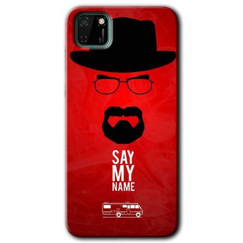 Huawei Y5P Kılıf HD Desen Baskılı Arka Kapak - Say My Name