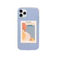 iPhone 11 Pro Max Palermo Premium Lila Lansman Silikonlu Kılıf