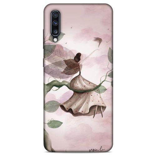 Y.Liva-2020 (Sarmaşık Perisi) Samsung Galaxy A70 Kılıf Silikon Kapak Desenli