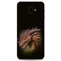 Samsung Galaxy J6 Plus Kılıf Dragons (18) Telefon Kılıfları Kahverengi Ejderha
