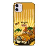 Retro (18) Desen Telefon Kılıfları Renkli Apple Iphone 11 Kılıf