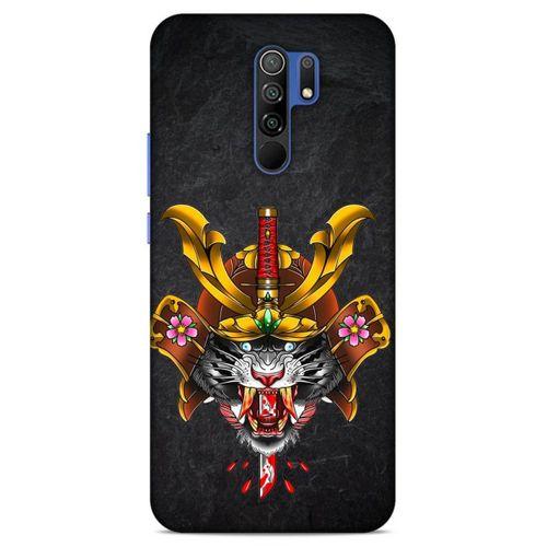 Lopard Xiaomi Redmi 9 Uyumlu Kılıf Tattoo's (37) Silicone Cover Siyah