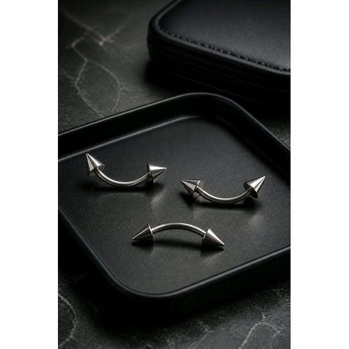 Monalisa Home  Çelik Renk 12mm Tragus Pirsıng