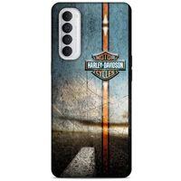 Oppo Reno 4 Pro Uyumlu Kılıf Motorsiklet (45) Liquid Air Kılıf Harley
