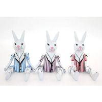 Ahşap Sallanan Tavşan Figürü