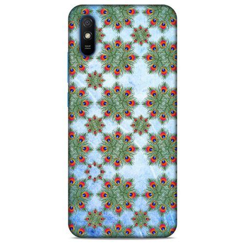 Xiaomi Redmi 9A Kılıf Desenli Özel Seri Tüyler (24) Darbe Emici Kılıf