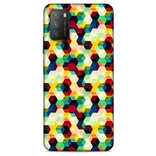 Lopard Xiaomi Poco M3 Uyumlu Kılıf Geometrix (57) Telefon Kılıfı