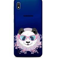 Zoologix (52) Samsung Galaxy A10 Şeffaf Kılıf Silikon Desenli