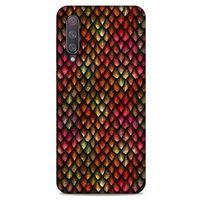 Xiaomi Mi 9 Kılıf Dragons (8) Baskılı Kılıf Ejderha Deri Pembe