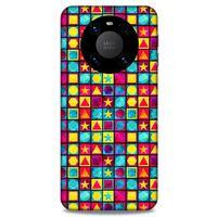Lopard Huawei Mate 40 Pro Uyumlu Kılıf Geometrix (47) Crystal Flex Kılıf