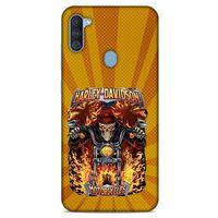 Samsung Galaxy A11 Uyumlu Kılıf Motorsiklet (9) Kılıf Harley Davidson