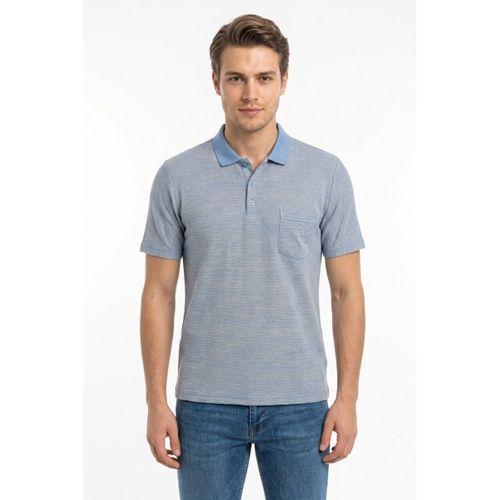 Erkek Polo Yaka Kısa Kollu Cepli Tişört Klasik Kalıp 5303 BGL-ST05535