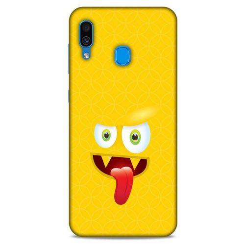 Emojix (6) Samsung Galaxy A30 Kılıf Silikon Kapak Desenli