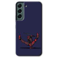 Galaxy S22 Kılıf HD Desen Baskılı Arka Kapak - DeadPool 3 + Kırılmaz Cam
