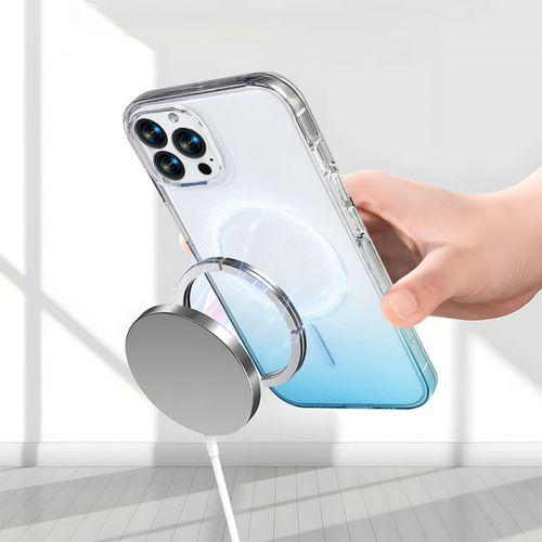 Apple iPhone 15 Pro Max Kılıf M-Safe Şarj Özellikli Zore Septik Silikon Kapak