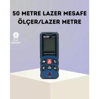 Lazer Metre 50 Mt Hassas Ve Hızlı Ölçüm Özellikli