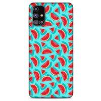 Frutix Karpuz 01 Samsung Galaxy M31s Kılıf Desenli Silikon
